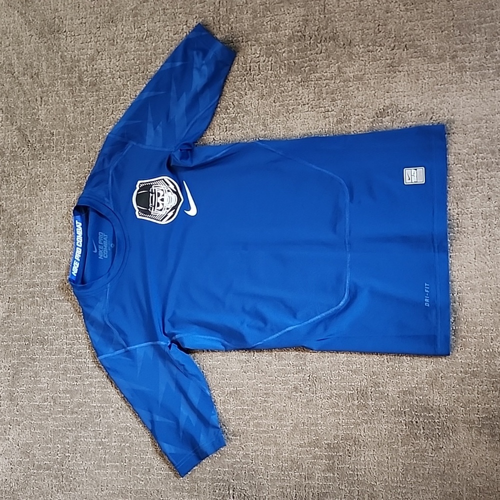 Nike Pro Combat Dri Fit Compression 1/2 sleeve  shirt